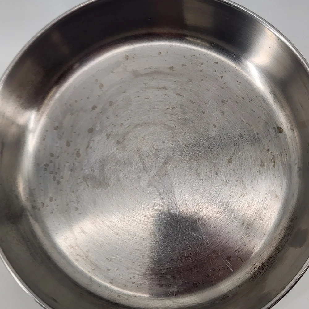 Revere Ware 2059 9.5 Inch 23cm Stainless Steel Skillet Fry Pan Korea d 89 A